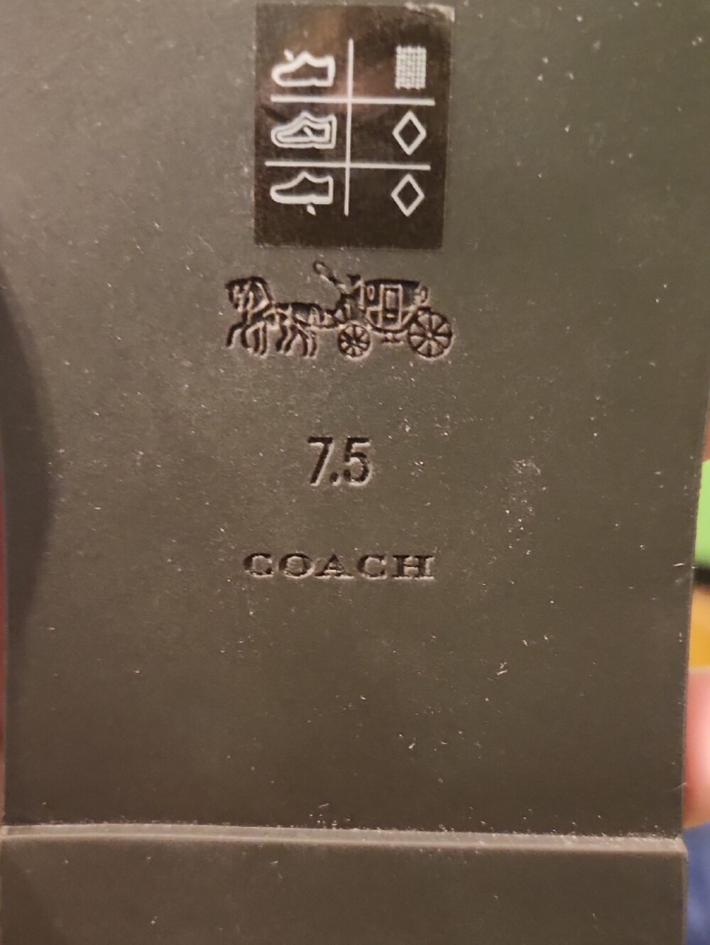COACH Tan & Signature Jacquard Slide Sandals - Picture 4 of 4